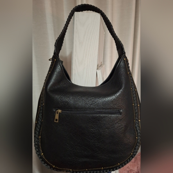 Ampere Creations Memphis Hobo Bag.  Black NWOT - Picture 3 of 4